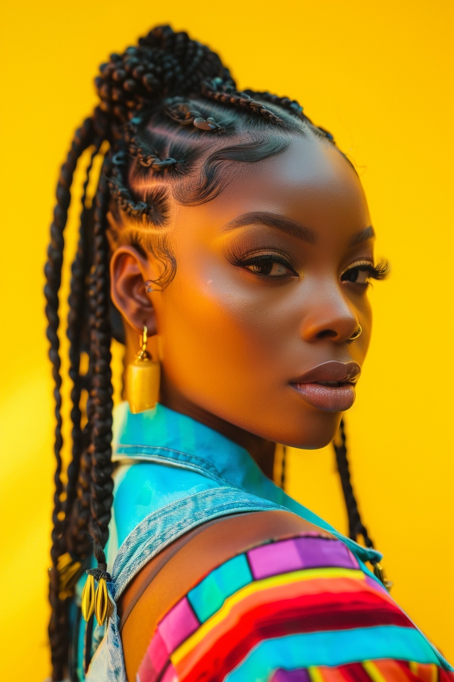 Knotless Braids Small